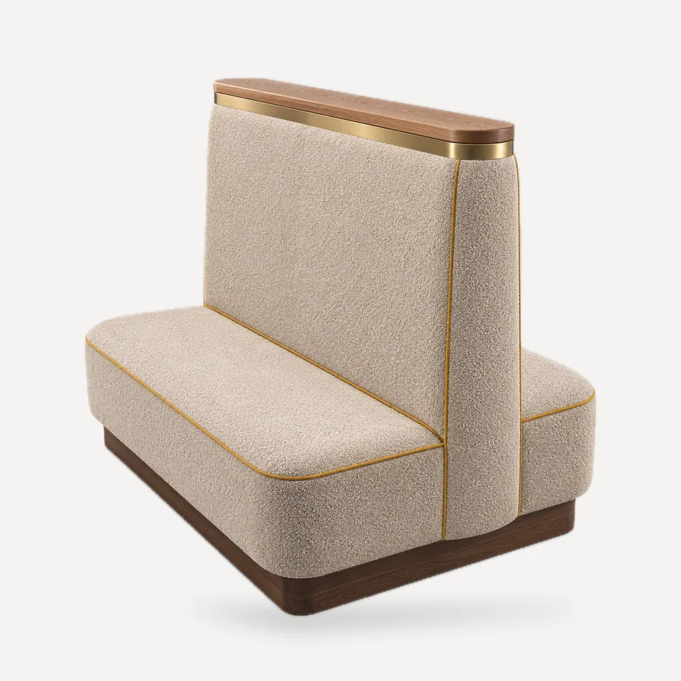 SB-106 High-Back Back-to-Back Booth
