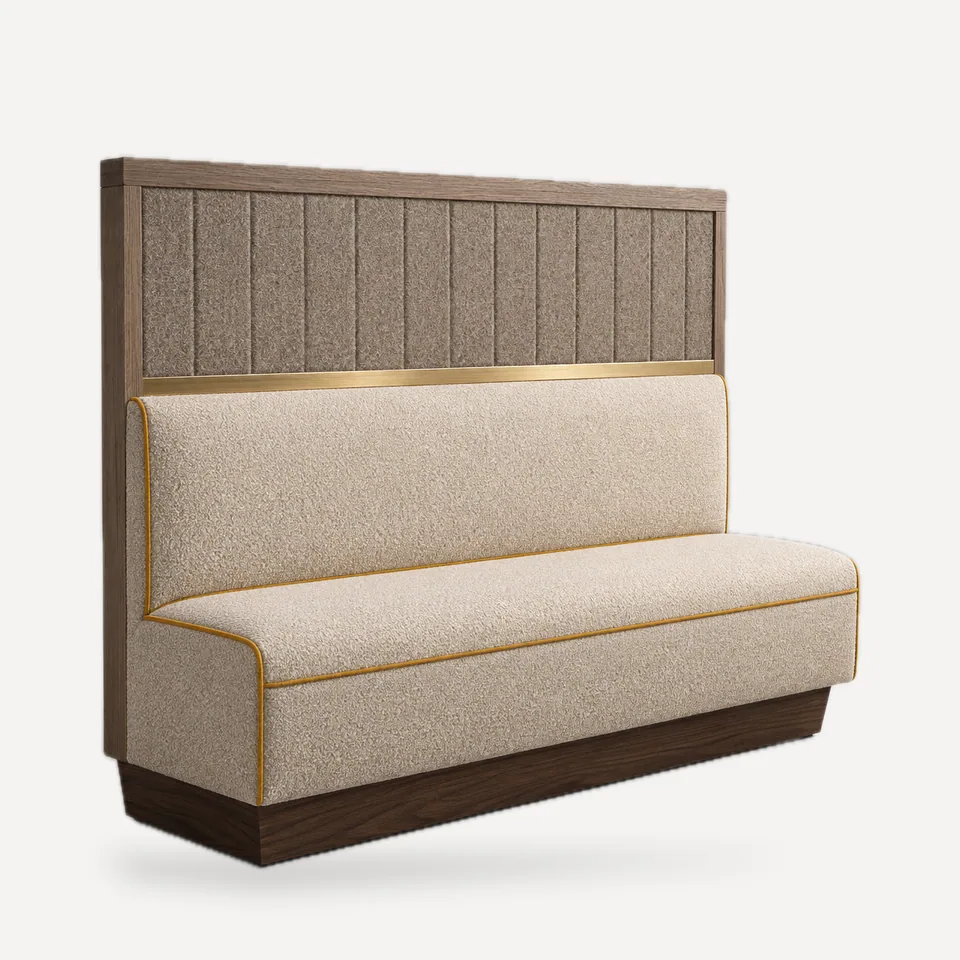 SB-160 Felt Panel Banquette