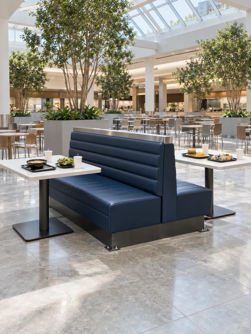 SB-174 Horizontal-Channel Concourse Booth