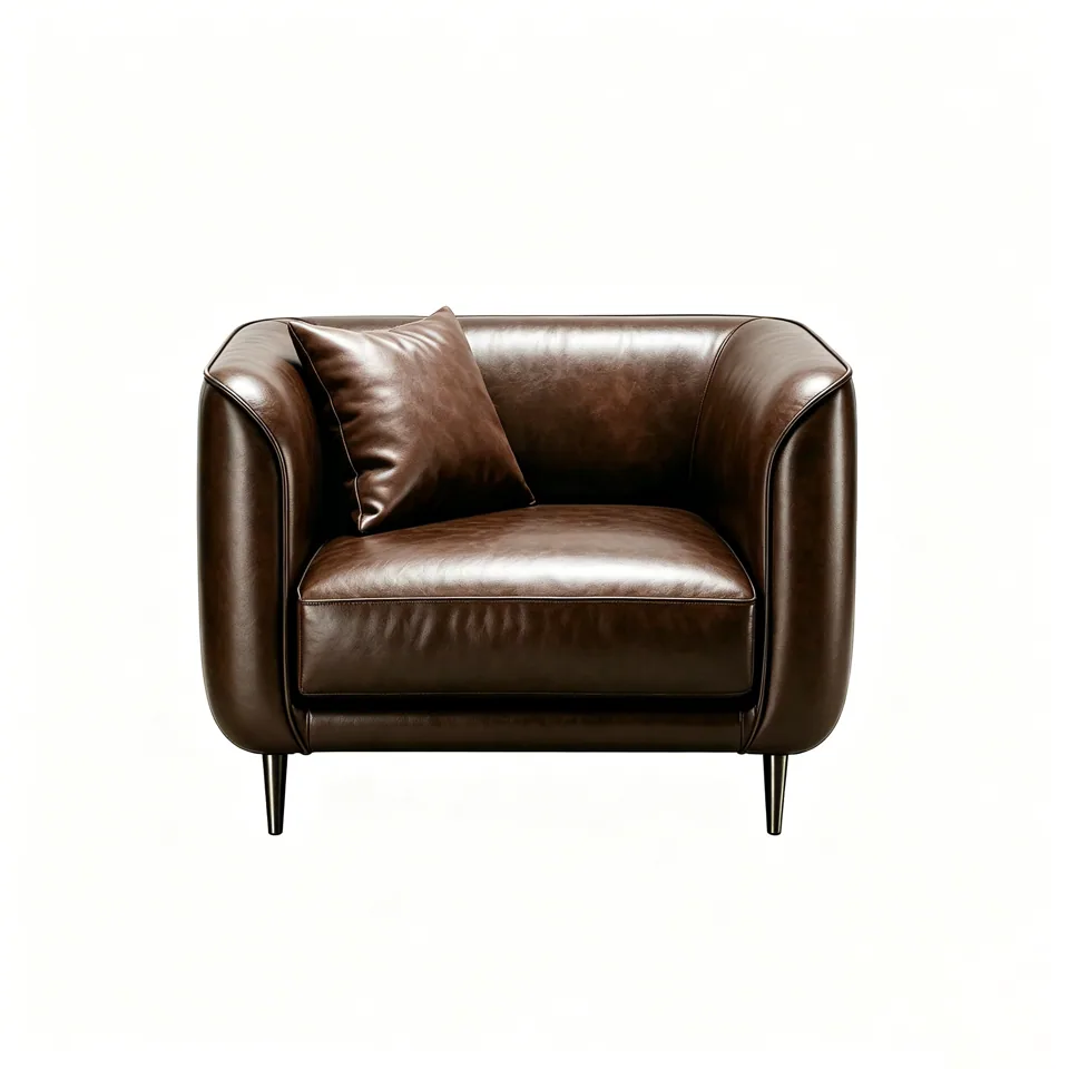 SC-224 Leather Tub Armchair