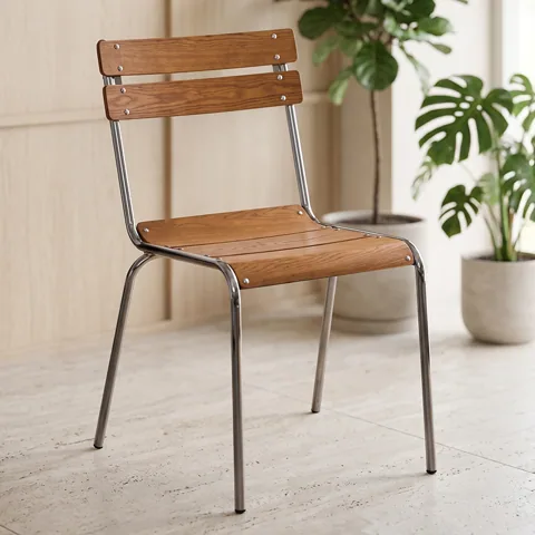 SC-225 Slat-Seat Tube Chair